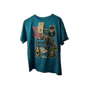 Youth/ Children's SIZE XL Fortnite Squad Up Light Blue T-shirt NWT T6#815